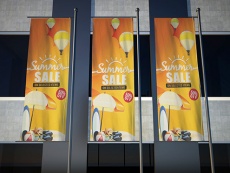 Banners e Bandeiras (tecidos)