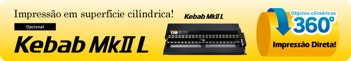 Kebab MkII L: Impressão a 360º em superfície cilíndrica!