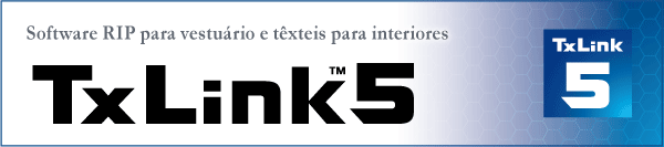 TxLink5: Software RIP para vestuário e têxteis para interiores