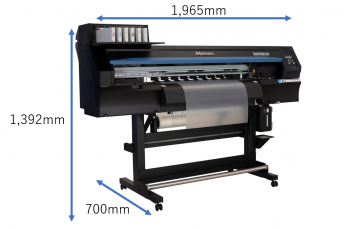 Tamanho da impressora: TxF150-75