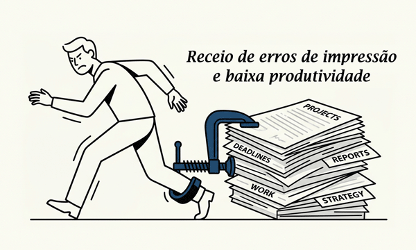 O receio de erros na impressão ou o tempo de preparação ainda impedem você de aceitar novos projetos?