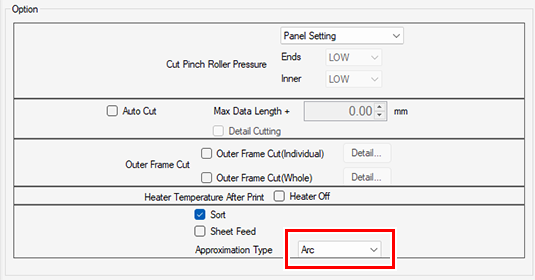 Simple Create [Desktop] | If the cutting speed for straight sections ...